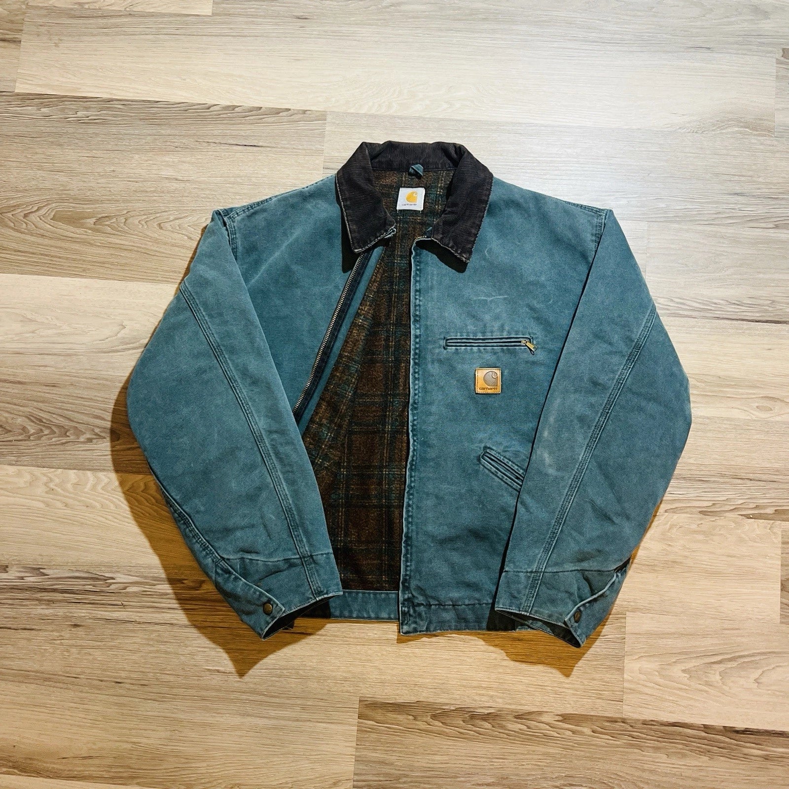 Vintage 90s J43 HTG CARHARTT Detroit Workwear Jacket RARE JAPAN