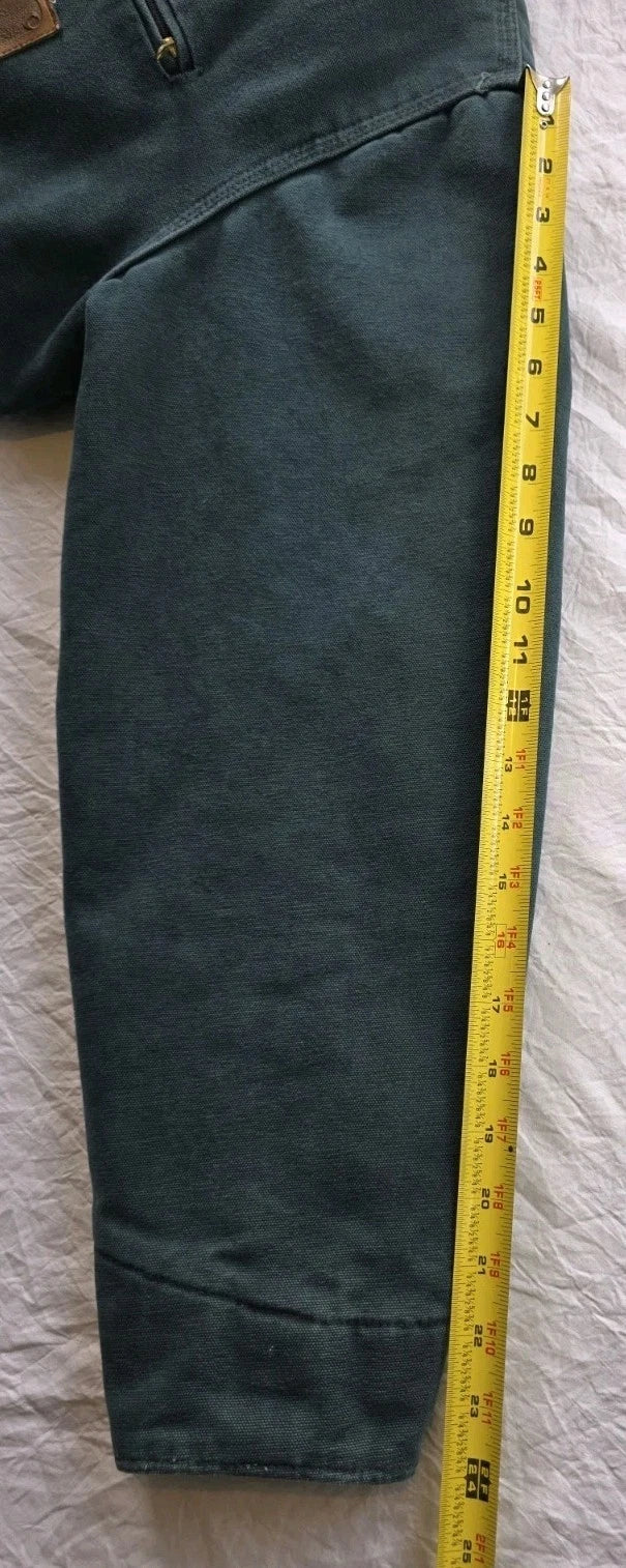 Vintage Carhartt Detroit J43 Htg Hunter Green - Size Mens Medium Regular (VG)
