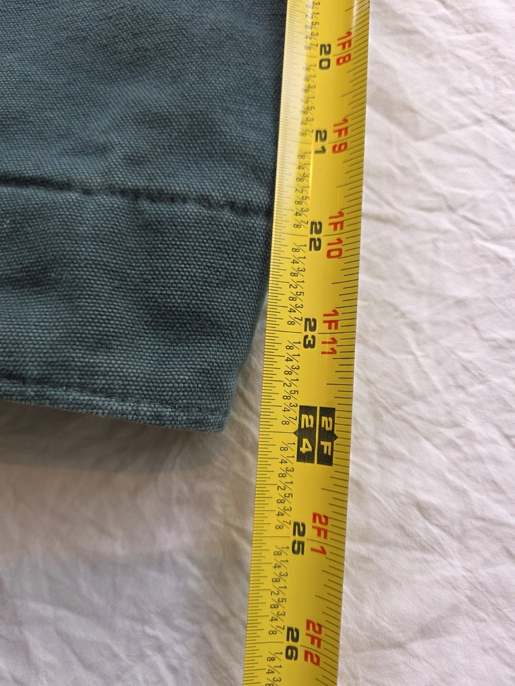 Vintage Carhartt Detroit J43 Htg Hunter Green - Size Mens Medium Regular (VG)