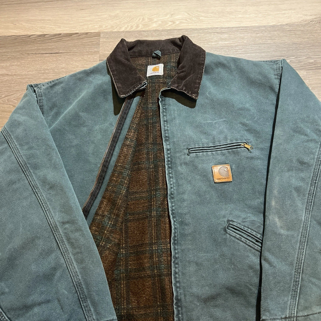 Vintage 90s J43 HTG CARHARTT Detroit Workwear Jacket RARE JAPAN