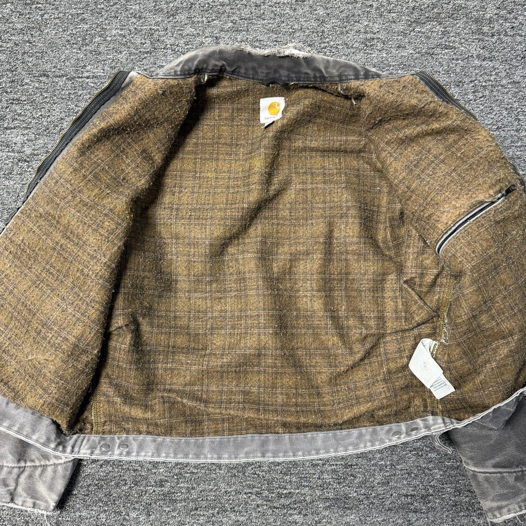 Vintage Y2K Carhartt J97 Gradient Faded Blanket Lined GRAIL Detroit Jacket Sz L