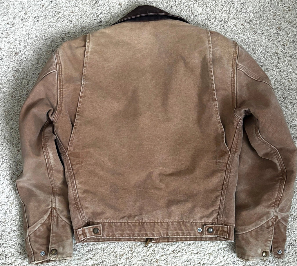 Vintage Carhartt Detroit Jacket J97 Tan/San Detroit Jacket Size Small