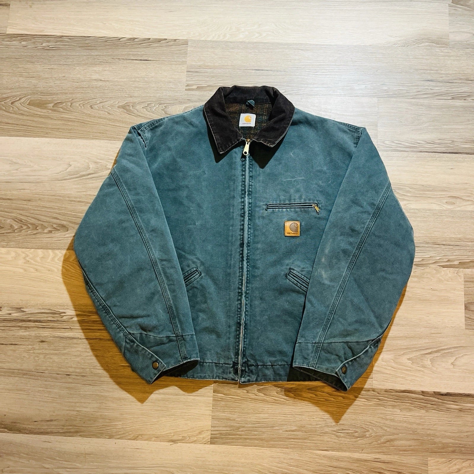 Vintage 90s J43 HTG CARHARTT Detroit Workwear Jacket RARE JAPAN
