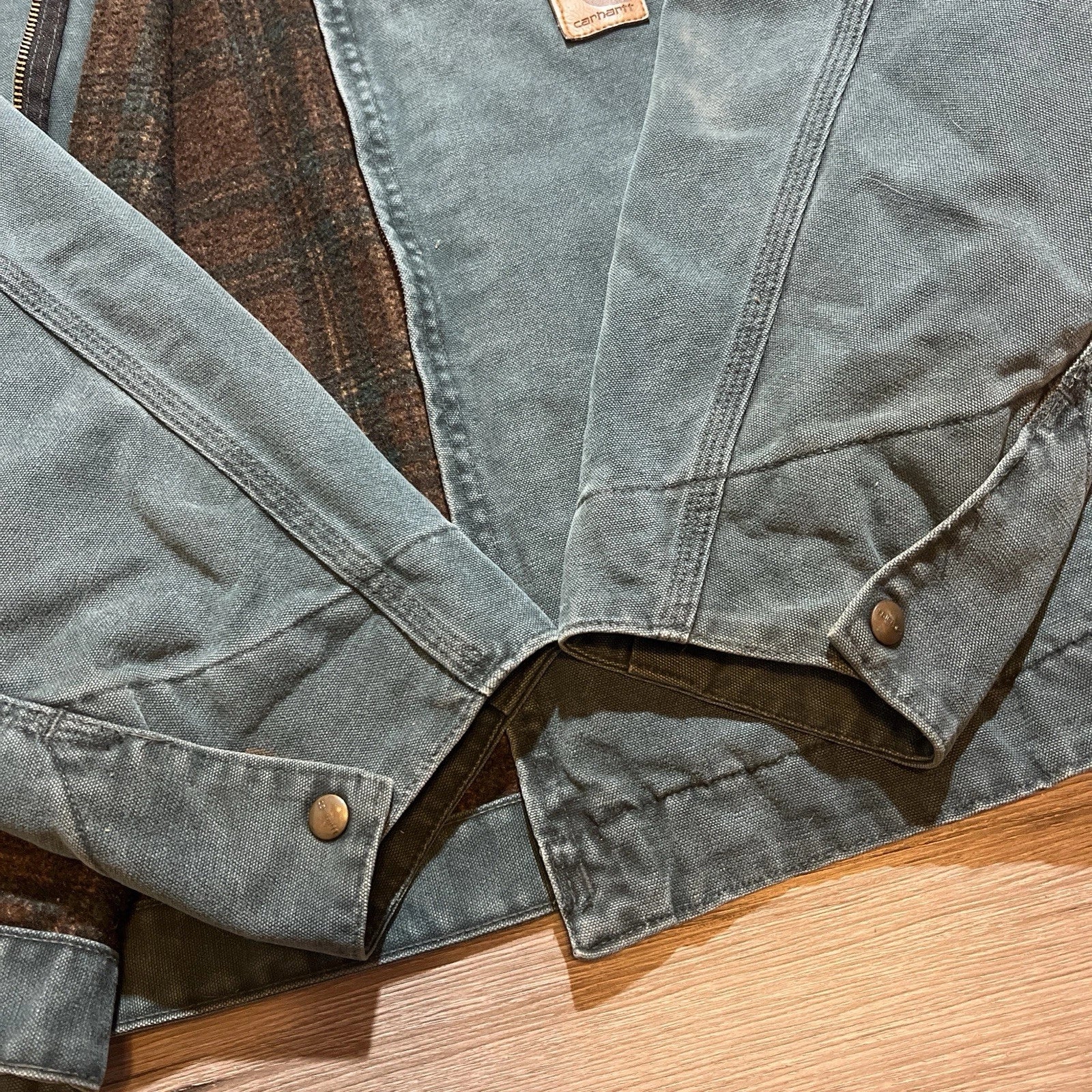 Vintage 90s J43 HTG CARHARTT Detroit Workwear Jacket RARE JAPAN