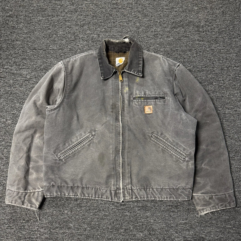 Vintage Y2K Carhartt J97 Gradient Faded Blanket Lined GRAIL Detroit Jacket Sz L